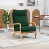 Cozy Green Rocking Chair - Perfect for Nurseries & Living Rooms