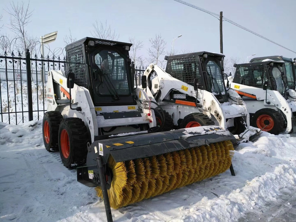 PowerSweep Angle Broom for Skid Steers