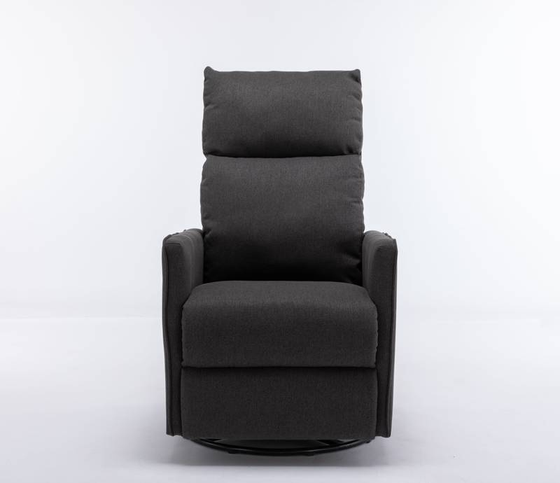Cozy Glider Rocker Chair - Dark Gray