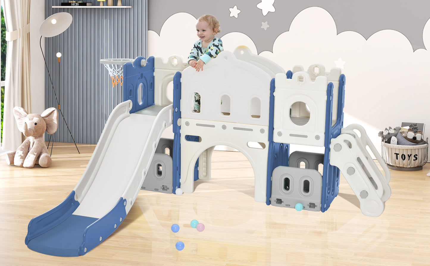 Castle Slide Adventure Playset