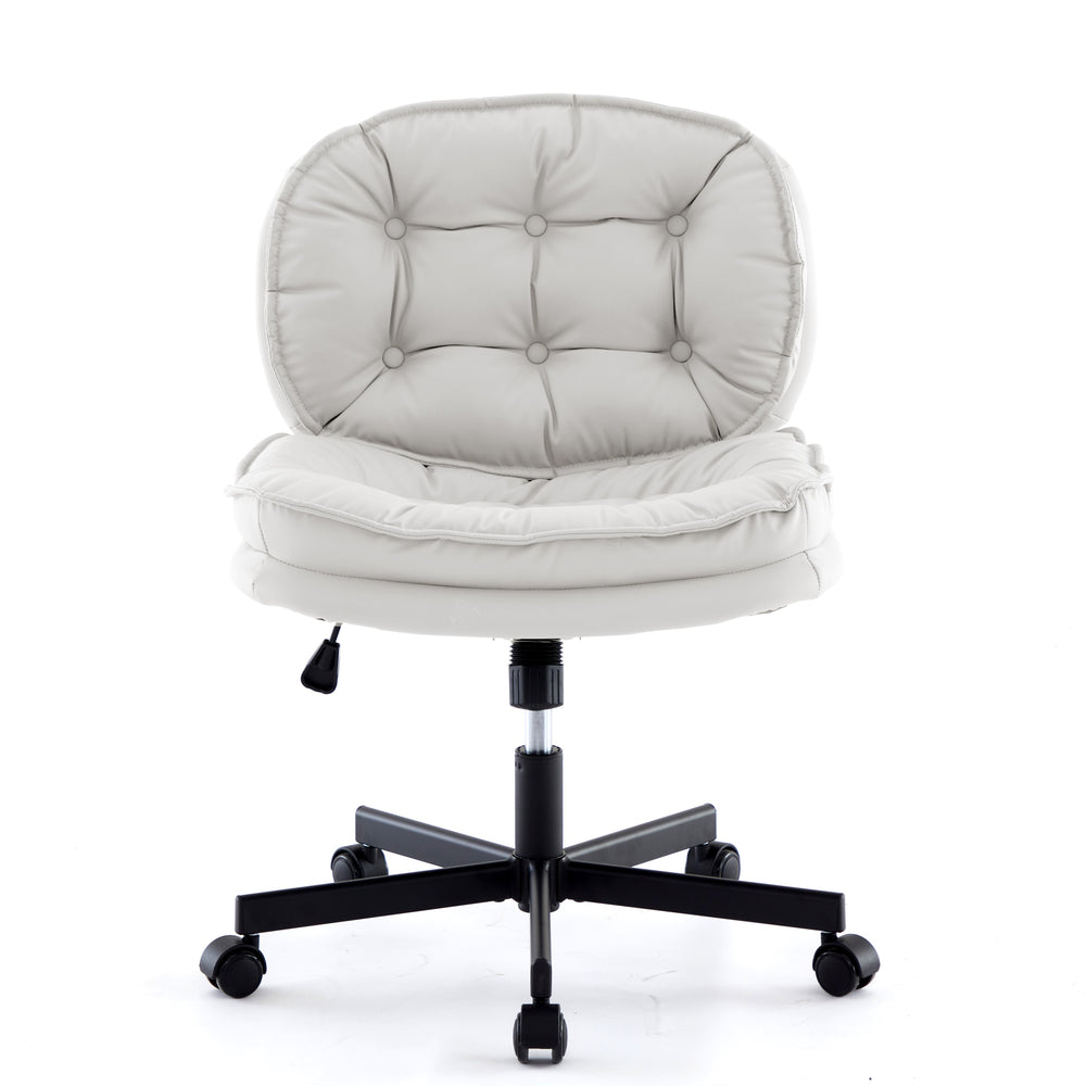 Chic Swivel Desk Chair - Stylish Comfort for Any Space