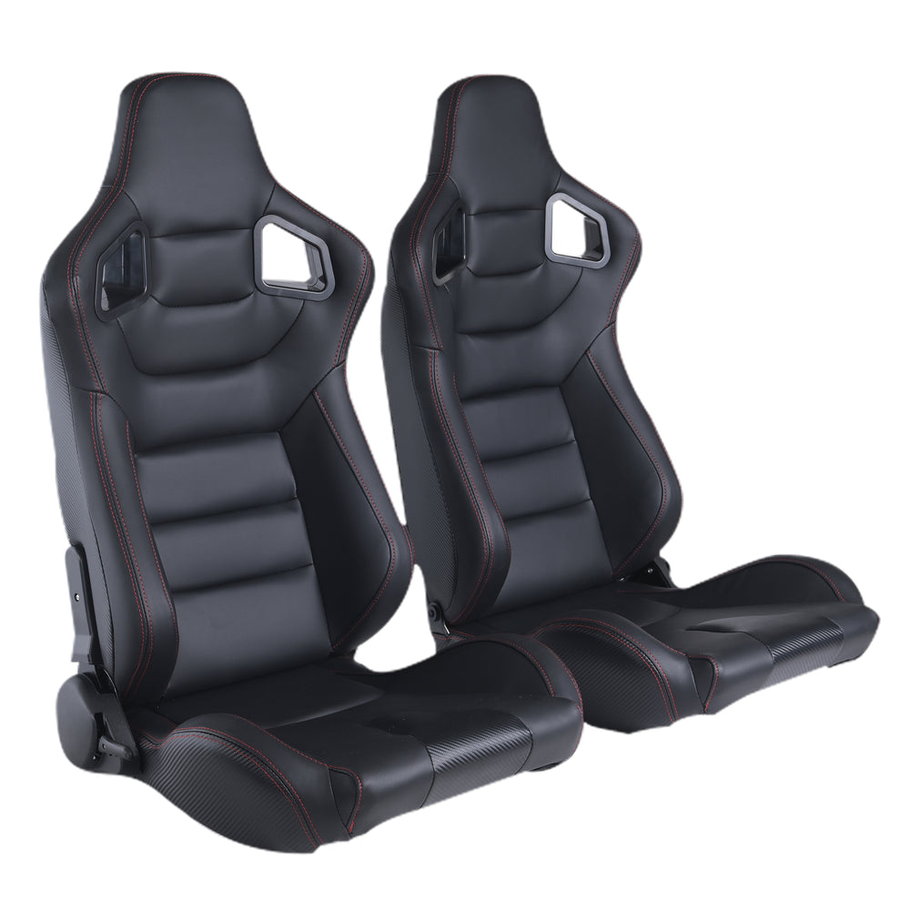 Ultimate Black Racing Seat Duo