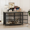 Chic Canine Crate with Side Access - Grey