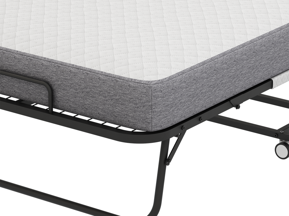 Cozy Folding Guest Bed with Memory Foam