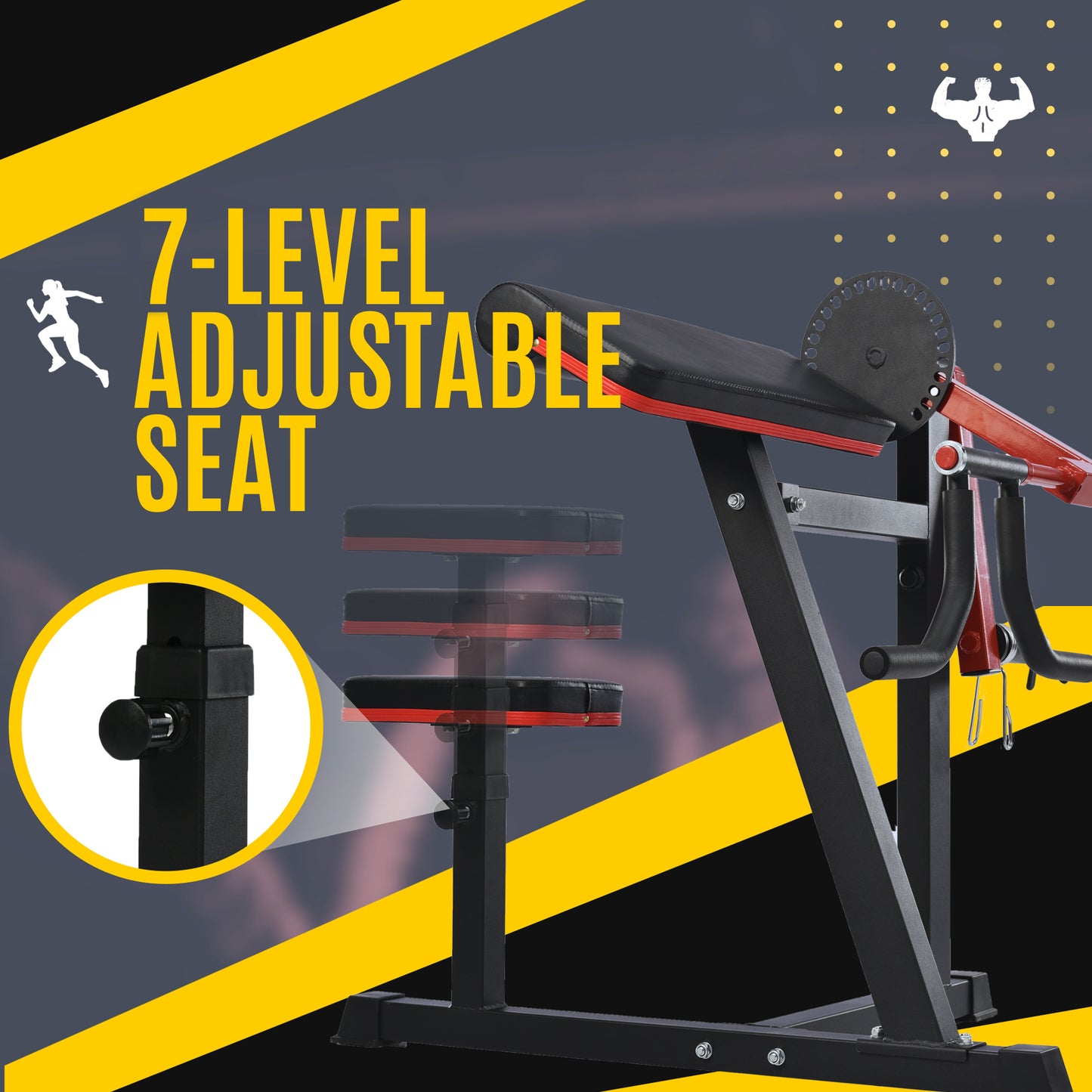 Total Arm Blaster: Adjustable Bicep & Tricep Machine for Home Workouts