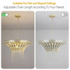 Glistening Waterfall Crystal Chandelier