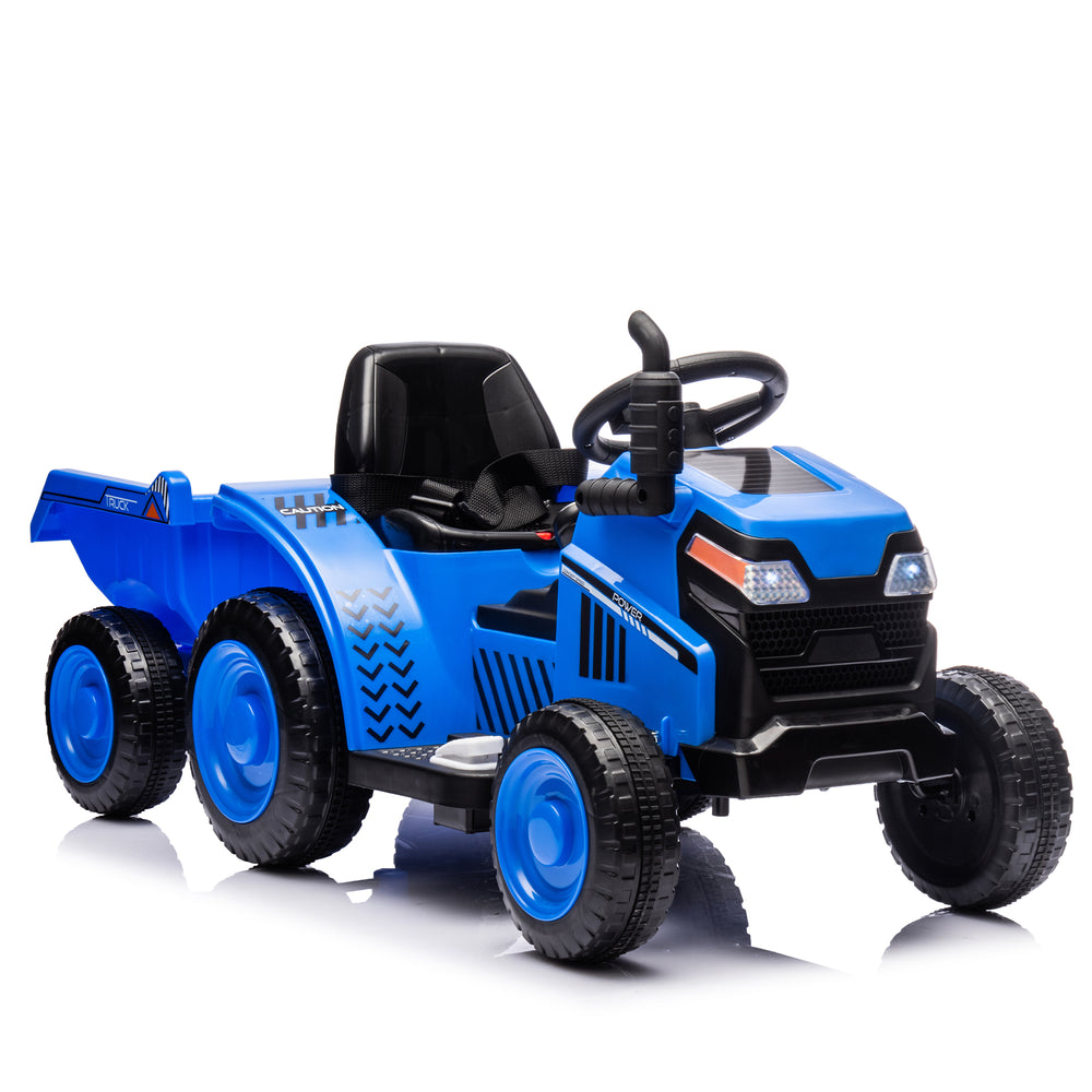 Black Knight Electric Ride-On Tractor for Kids