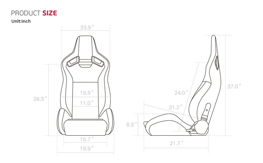 Ultimate Racing Bucket Seat