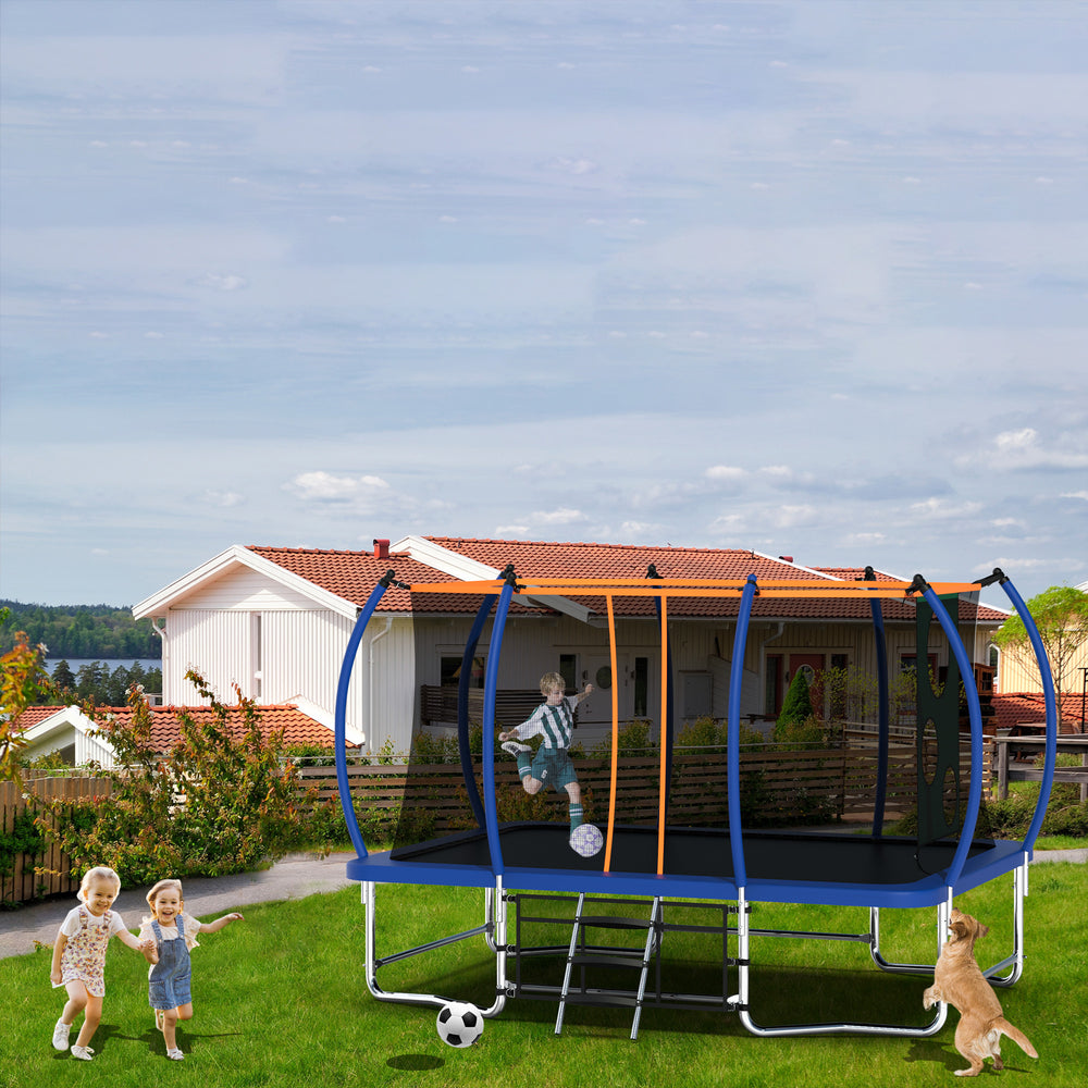 FunFit Rectangle Trampoline for All Ages