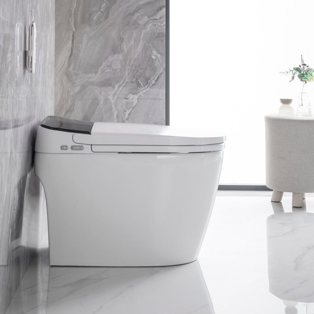 Smart Bidet Toilet with Heated Seat & Auto Features