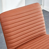 Chic Brown Armless Sofa Chair