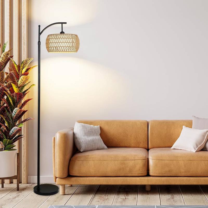 Cozy Glow Arc Lamp with Remote