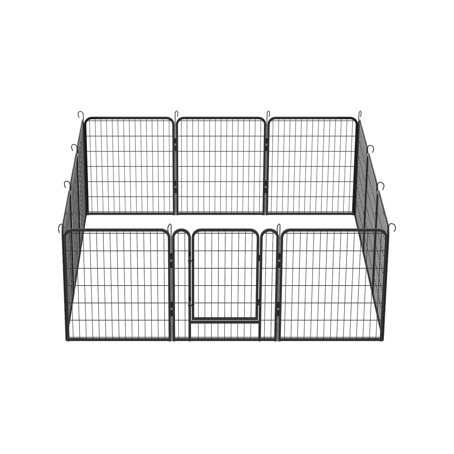 Heavy-Duty Metal Dog Playpen with Door