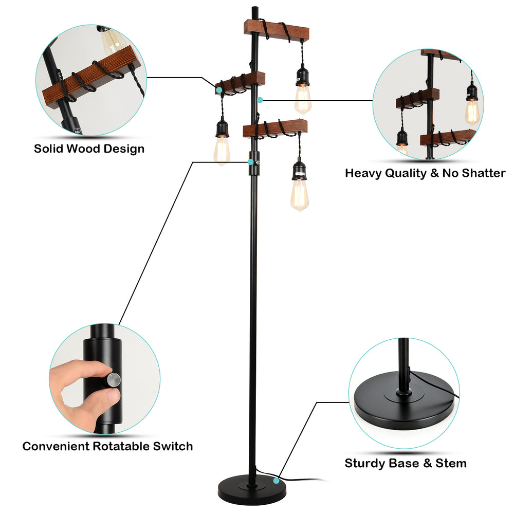 Cozy Farmhouse Tree Lamp