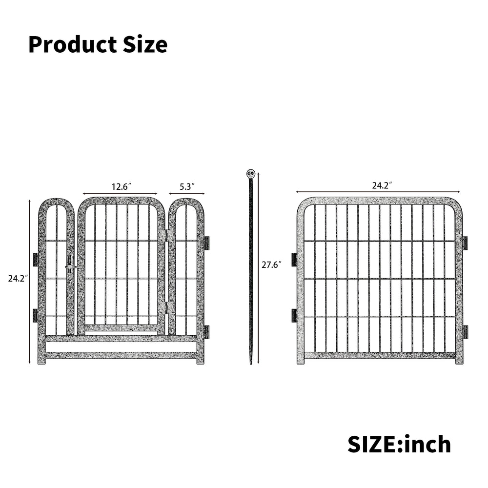 Ultimate Dog Playpen - Versatile & Foldable Pet Fence for All Sizes!