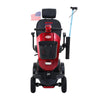 Red MAX PLUS Mobility Scooter - Compact Adventure with Cup Holders & USB Charger!