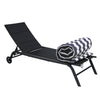 Blue & White Lounge Chair Cushions Set