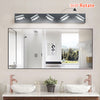 Sleek Black LED Vanity Light Bar