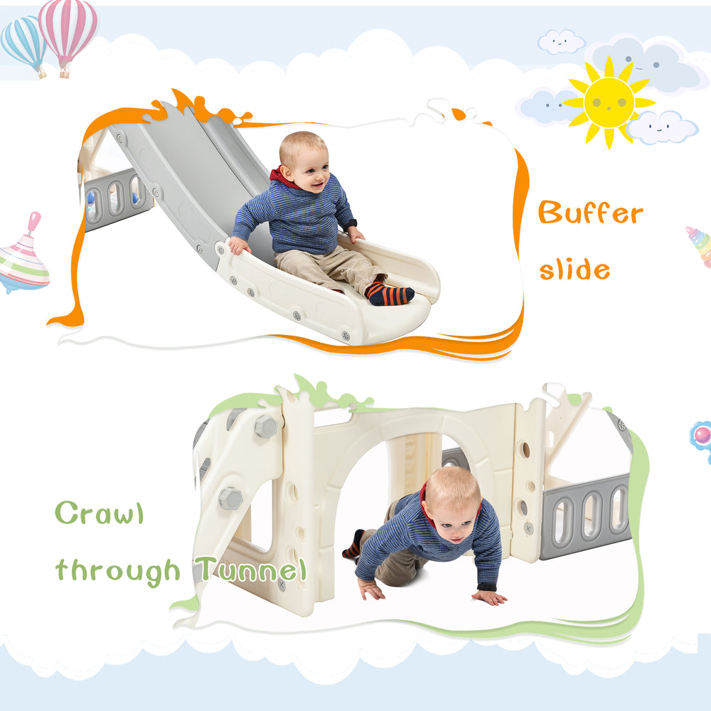 Castle Climber Playset with Slide and Fun Activities