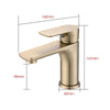 Sleek Single-Handle Sink Faucet