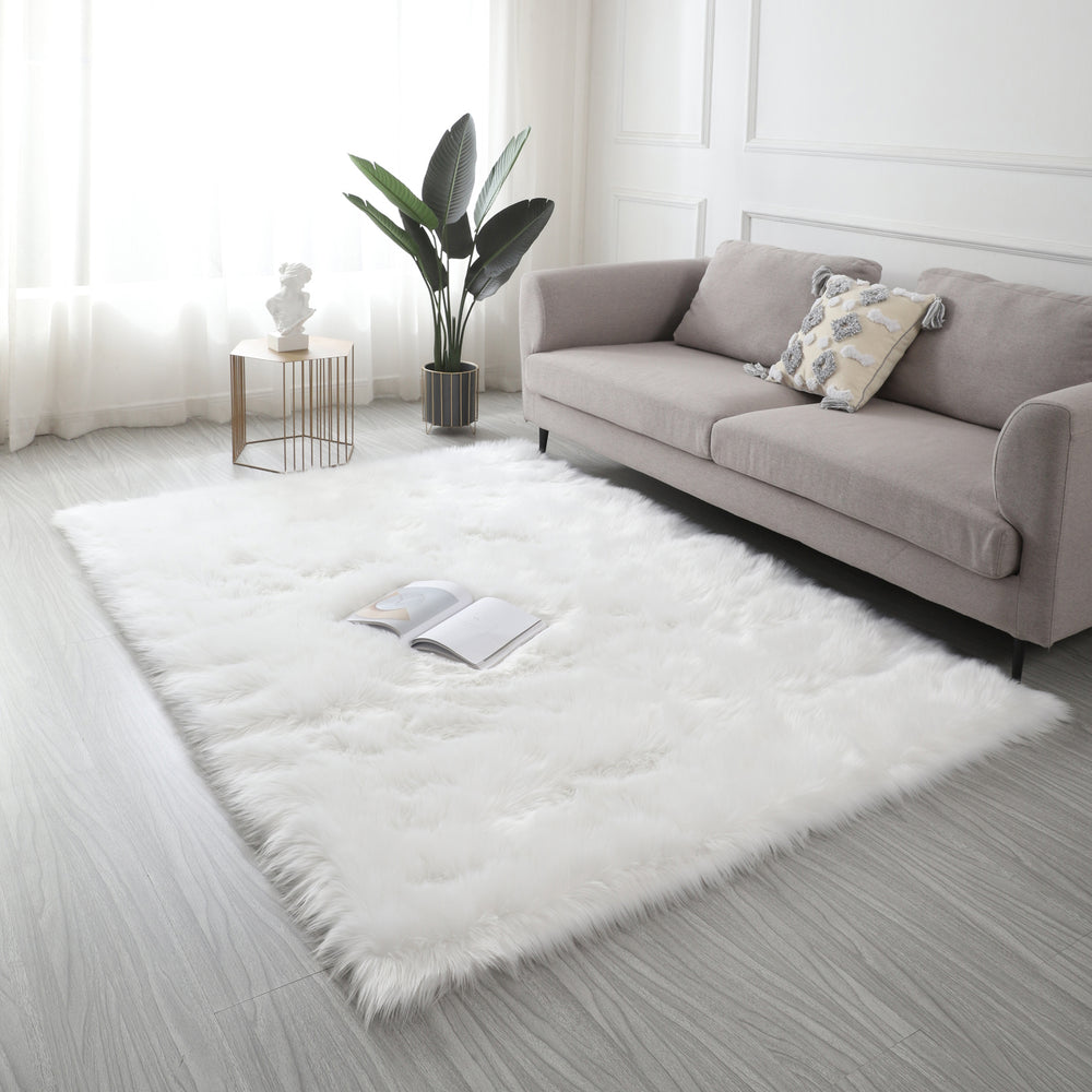 Snuggle Soft Faux Fur Area Rug