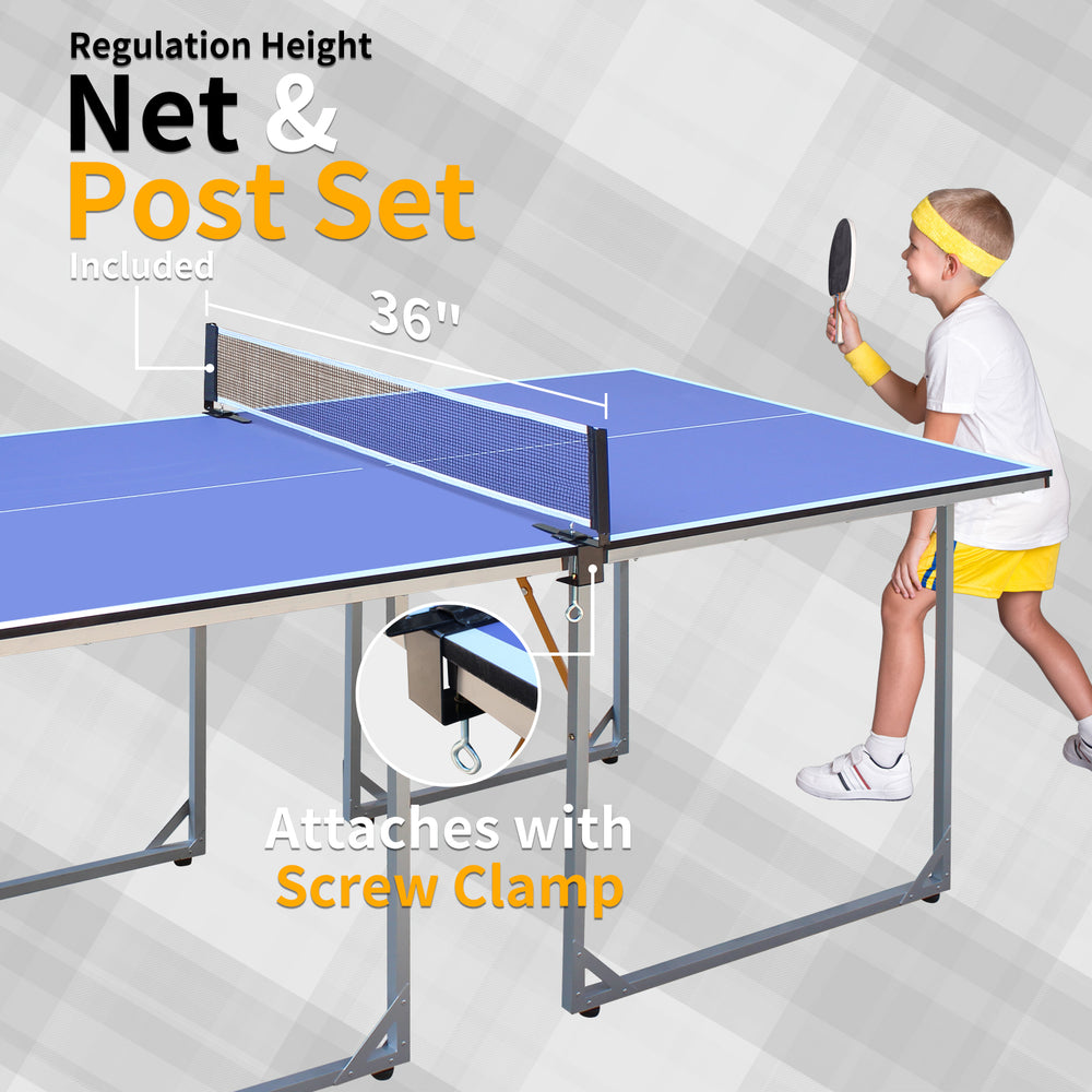 Portable Table Tennis Set - Fun for Indoors & Outdoors!