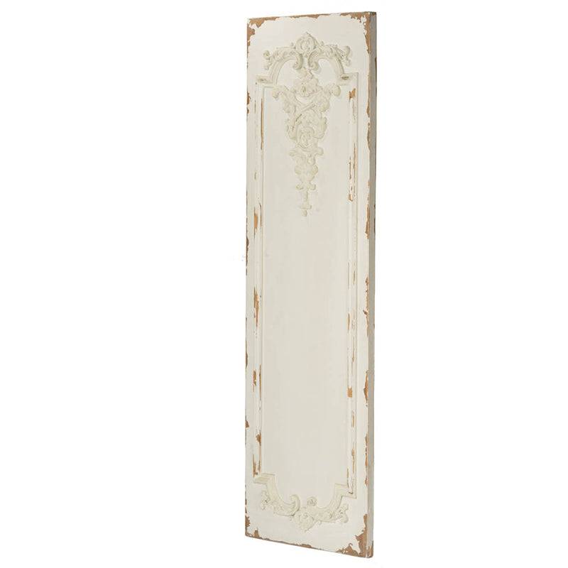 Trio of Elegant White Wall Panels