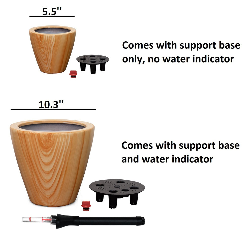 WaterWise Wooden Planter Set