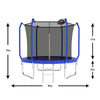 Bounce & Shoot Trampoline with Safety Net