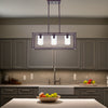 Chic Black Lantern Chandelier for Dining & Kitchen