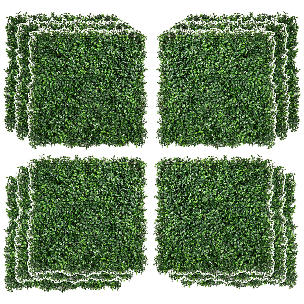 Vibrant Greenery Wall Panels for Indoor & Outdoor Decor