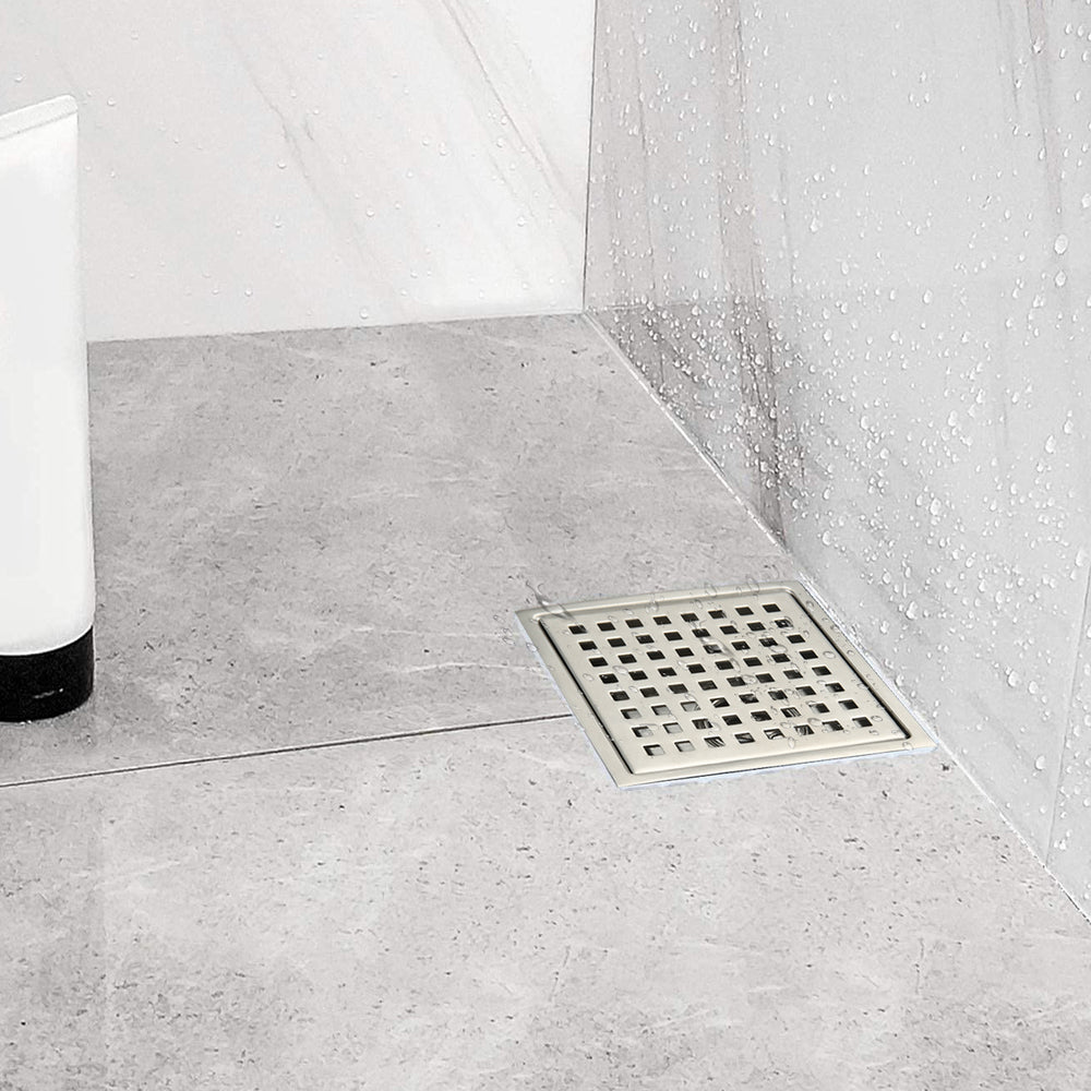 Sleek Square Shower Drain