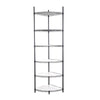 Corner Charm: Adjustable Heavy-Duty Wire Shelf Rack