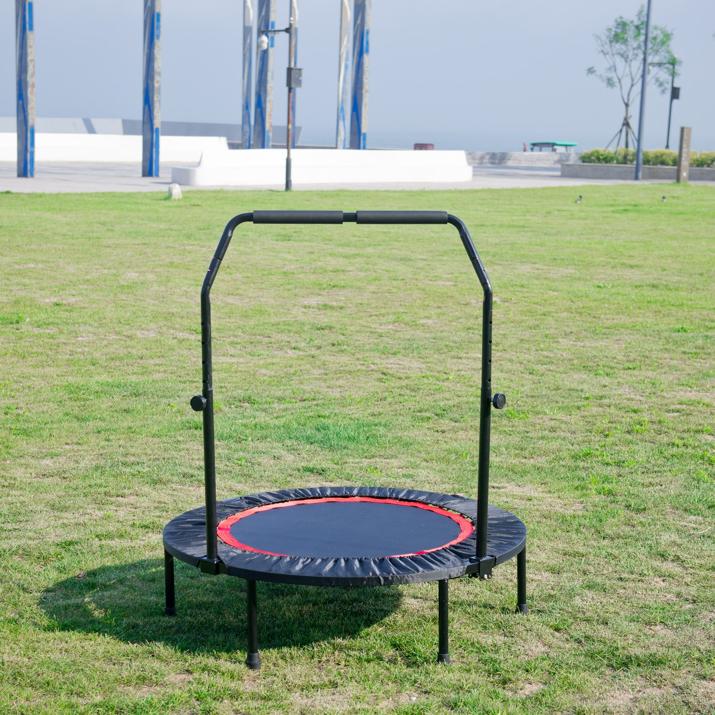 JumpFit Mini Trampoline for Everyone - Safe Indoor Workout Fun!