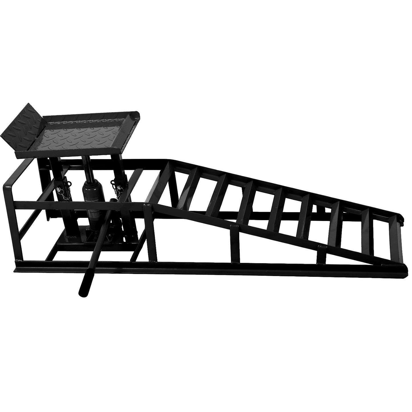 Heavy-Duty Hydraulic Car Ramps – 2-Pack Lift Set