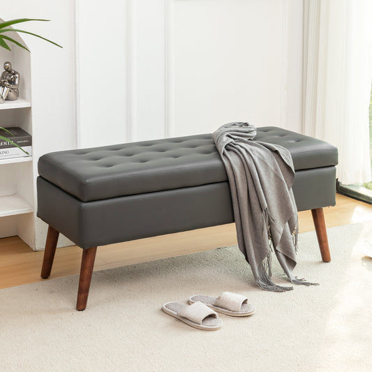 Cozy Storage Ottoman Bench