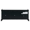 Stylish Storage Bench with Cushioned Top and Dual Drawers