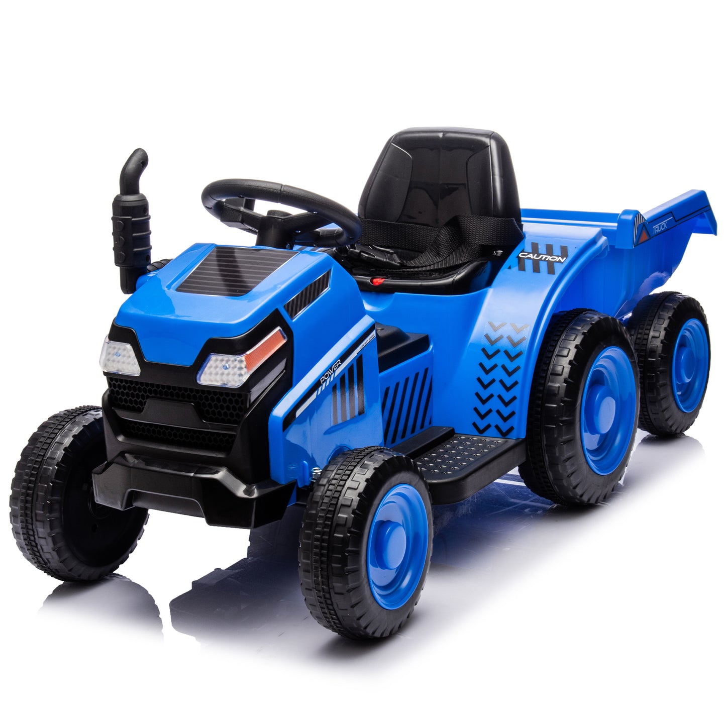 Black Knight Electric Ride-On Tractor for Kids