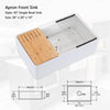 Chic Farmhouse Workstation Sink Set