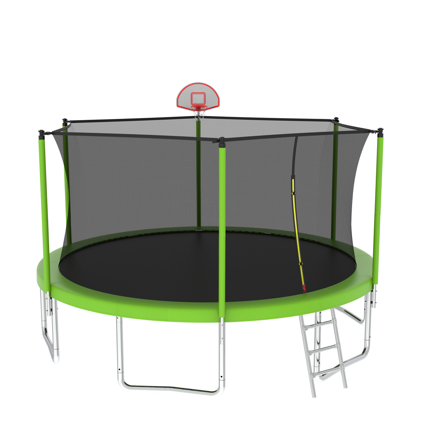 Jump & Play Trampoline for Kids with Safety Net