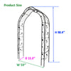 Flourish Garden Arch – Customizable Trellis for Climbing Plants