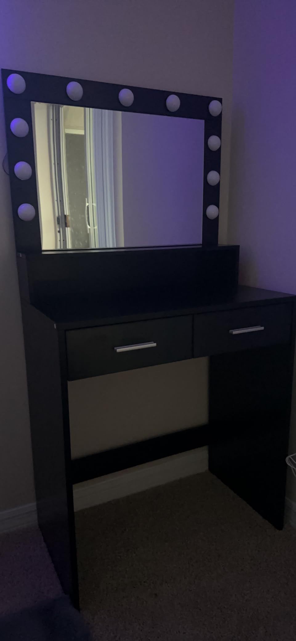 Glamour Glow Vanity Desk