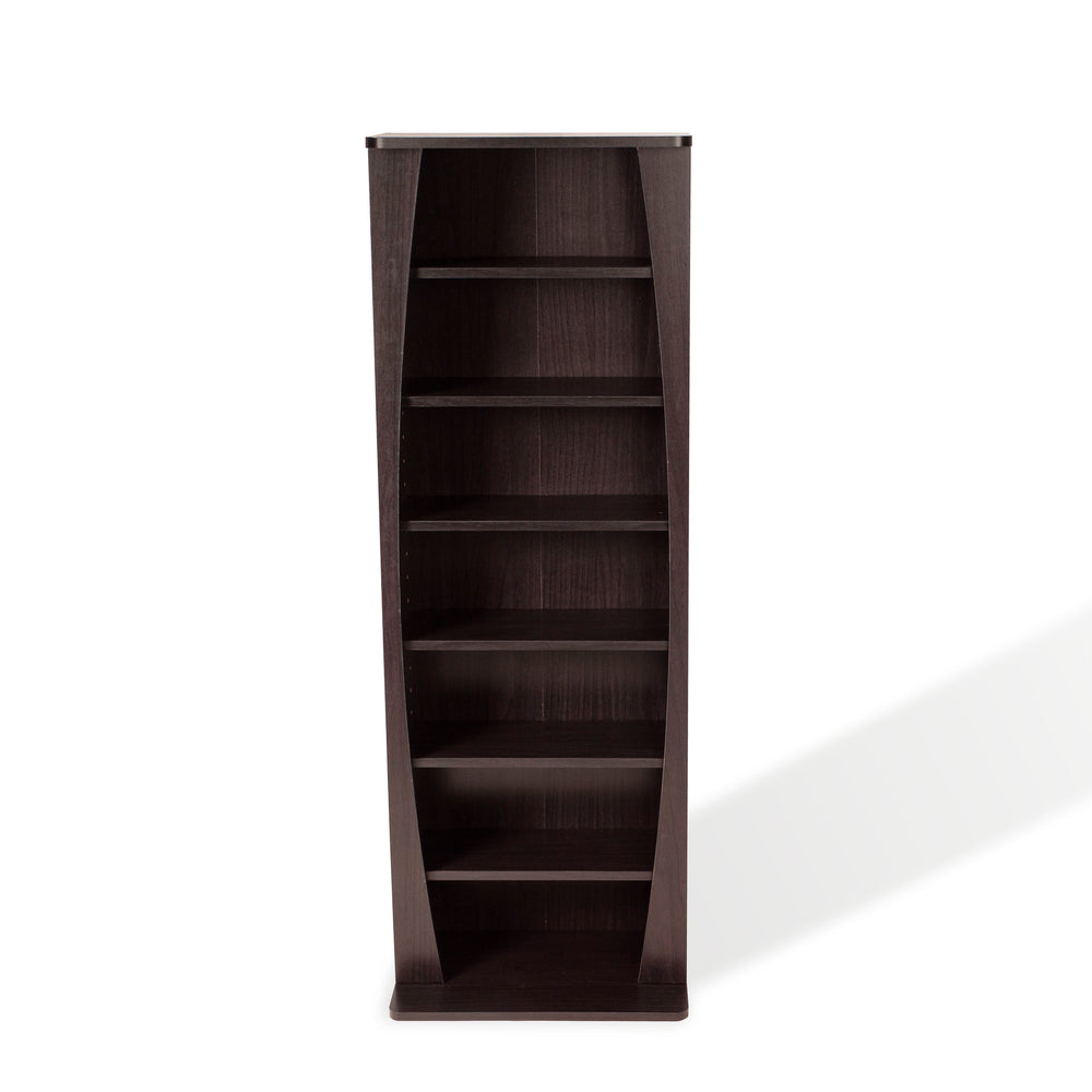 Espresso Media Shelf - Stylish & Sturdy Storage Solution