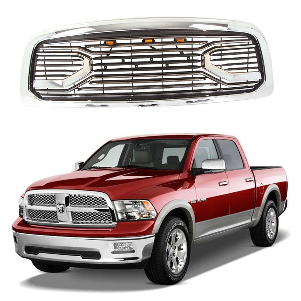 Shiny Big Horn Style Front Grill for Dodge Ram 1500