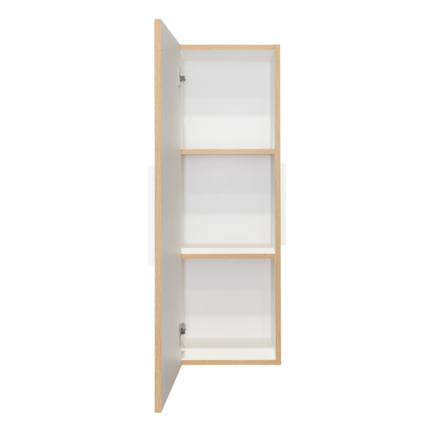 Light Oak Medicine Cabinet with Shelves