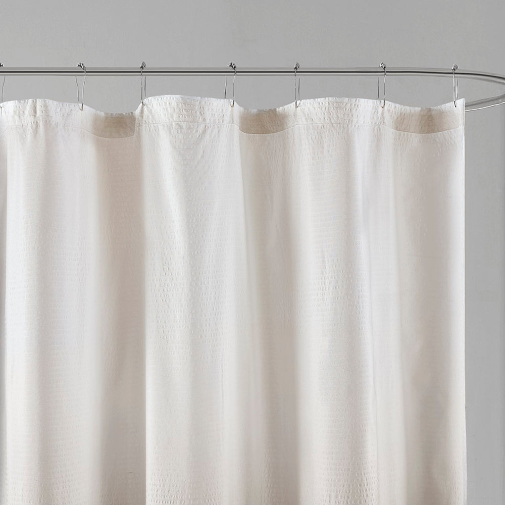 Chic Ombre Seersucker Shower Curtain