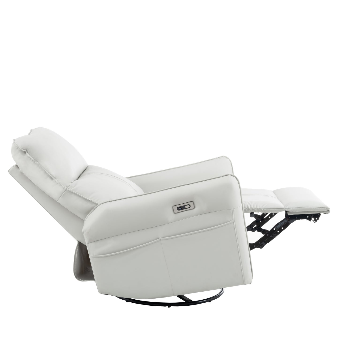 Cozy Power Swivel Rocker Recliner with USB Ports