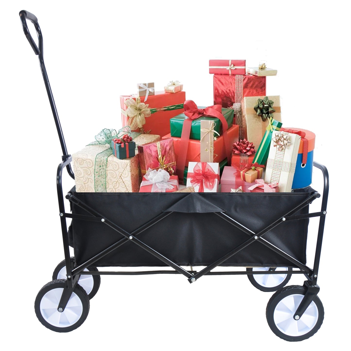 Eco Foldable Cart - Perfect for Garden, Shopping & Beach!