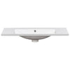 Chic Resin Vanity Sink with Three Faucet Holes