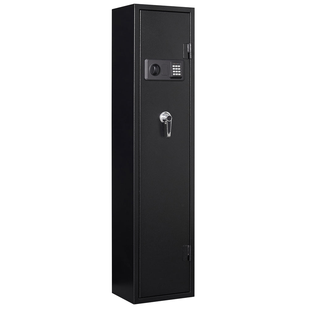 Quick Access Gun Safe with Pistol Pockets and Alarm